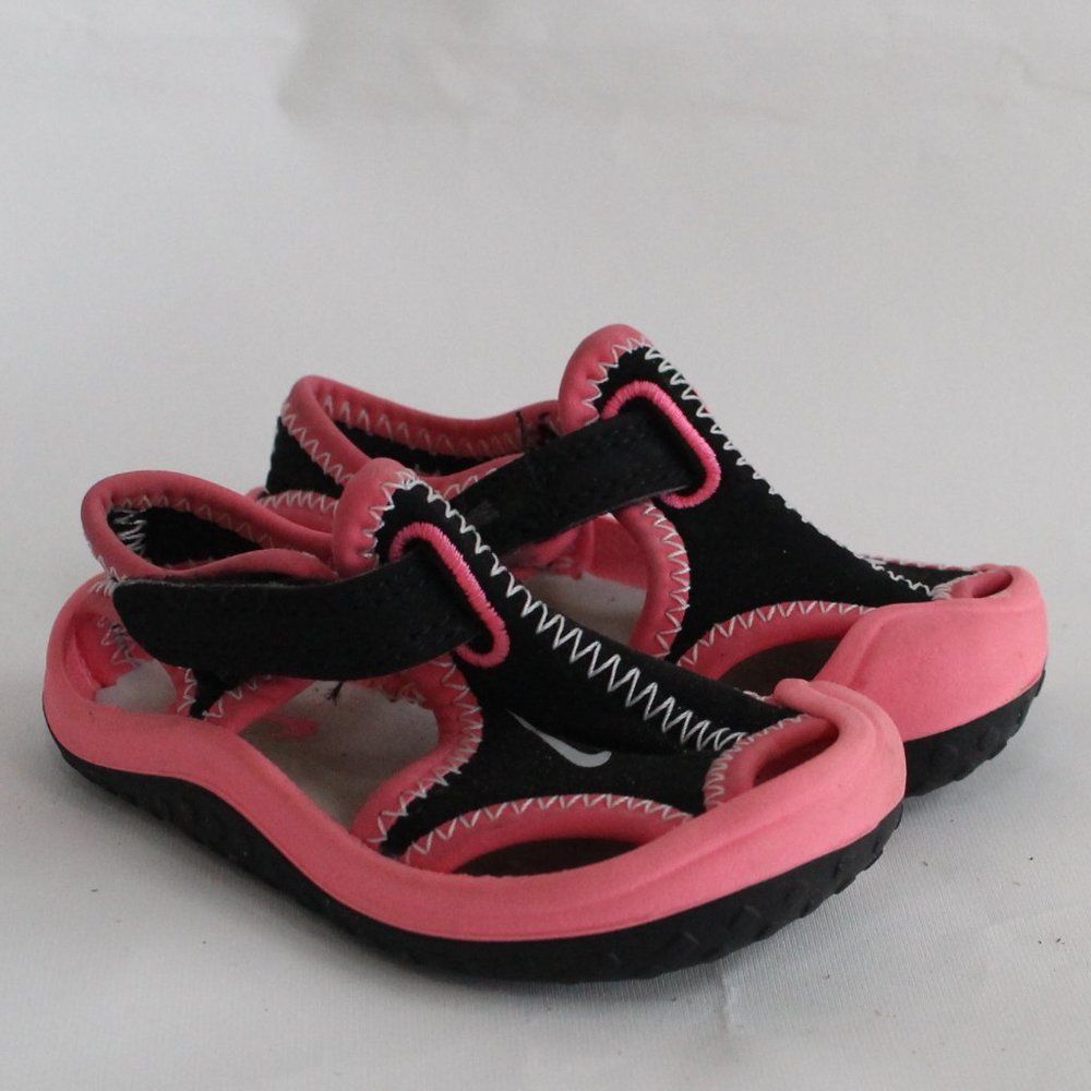 Nike SunRay Adjustable Toddler Sandal Kids Size 3C Pink Girls Shoes
